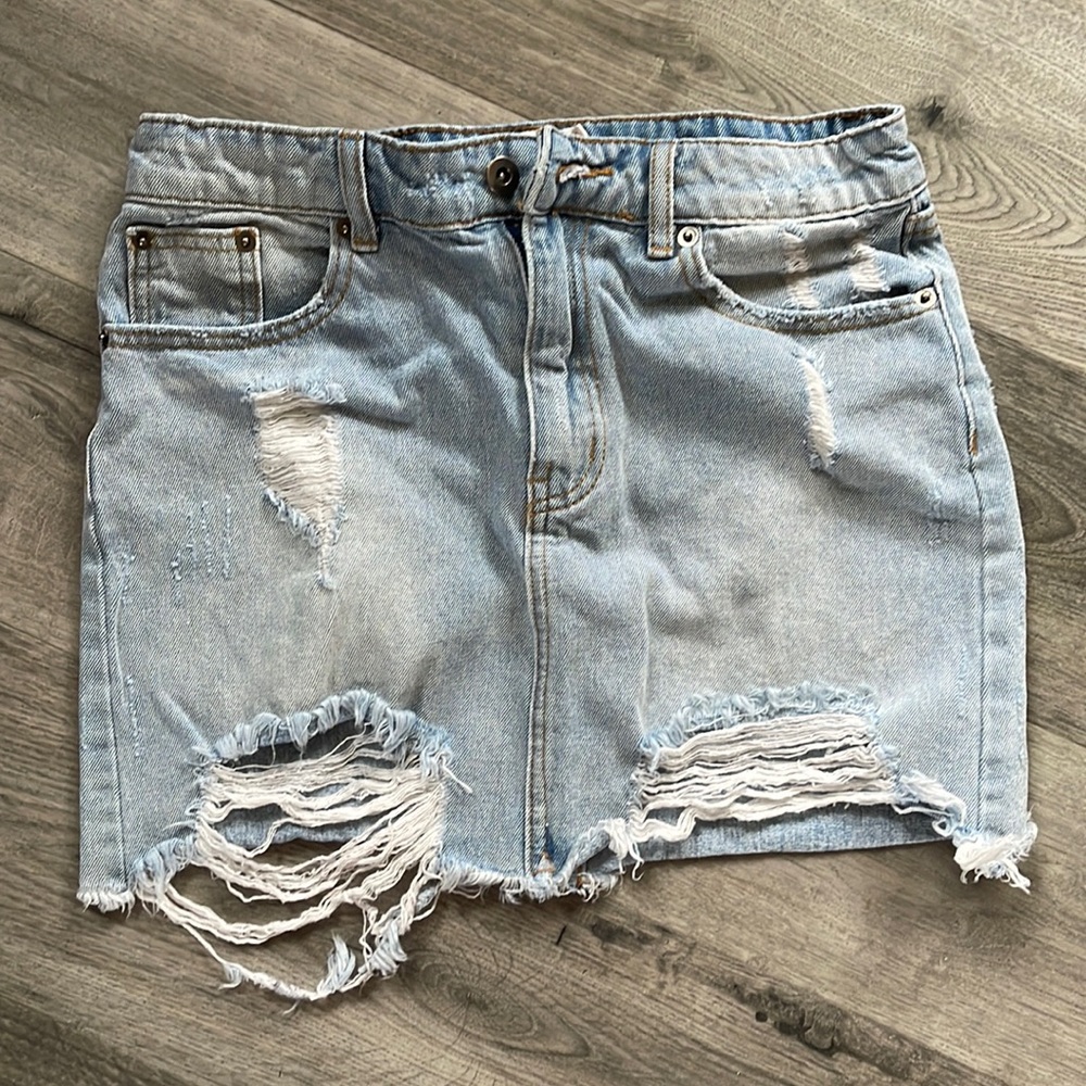 Showpo Jean skirt
